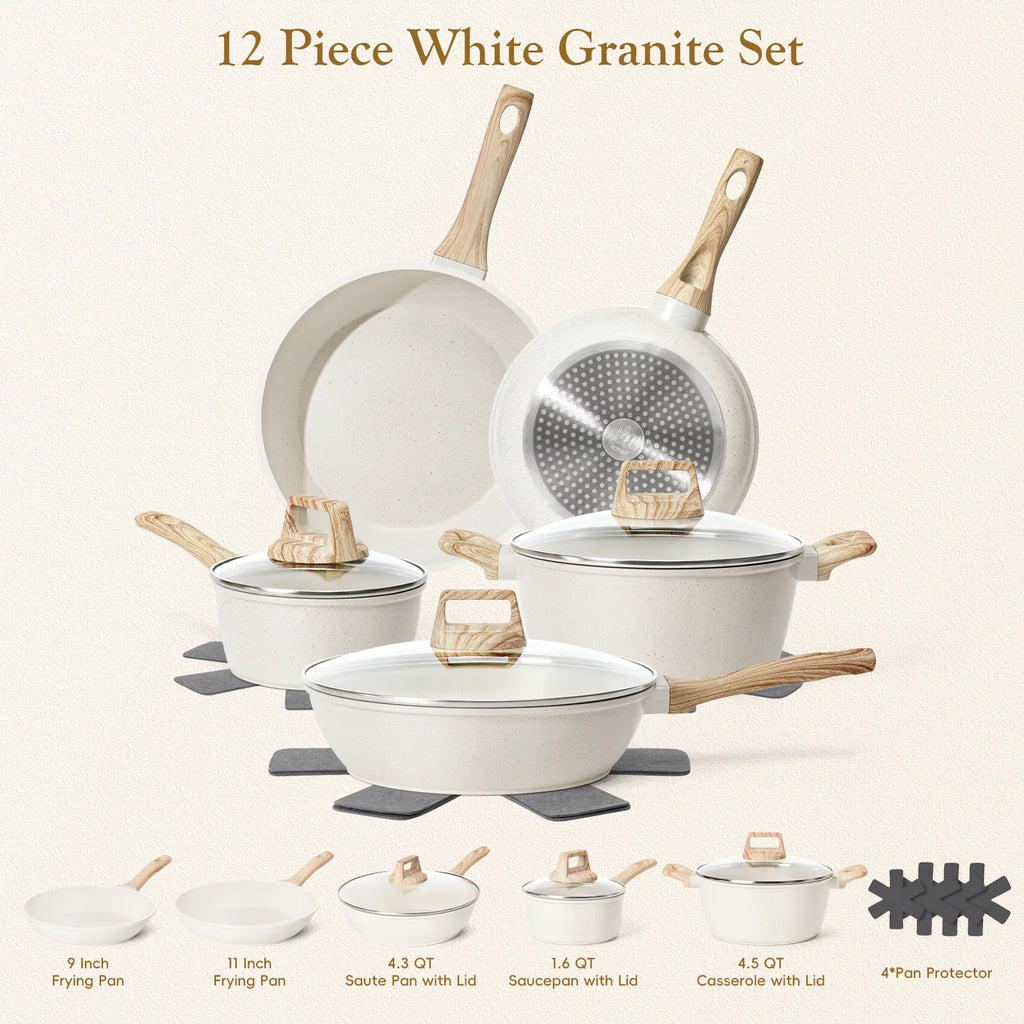 Granite Induction Cookware Set